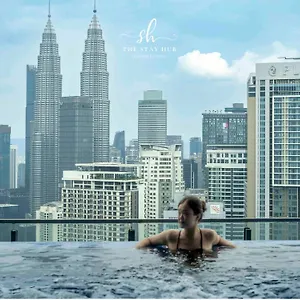 The Luxe & Colony Klcc Skyline Infinity Pool - 5Min To Petronas Tower & Kl City Center By The Stay Hub Apartamento Kuala Lumpur